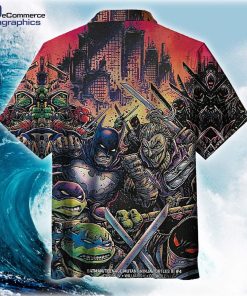 batman teenage ninja mutant turtles hawaiian shirt 2 Op3u7 actuzi