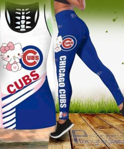 chicago cubs hello kitty tank top and legging NYrPb