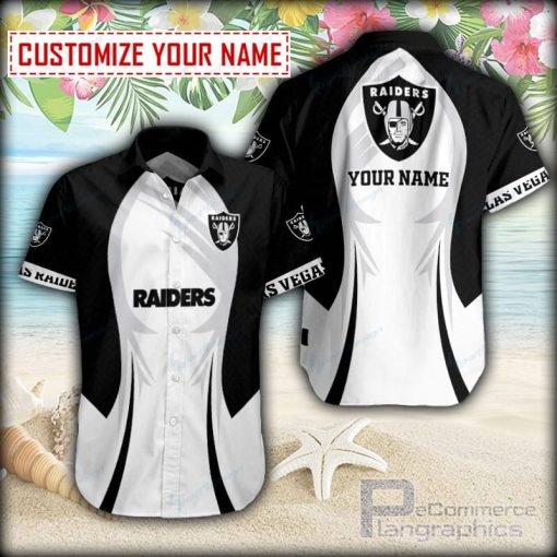 las vegas raiders football logo button shirt 4Ry2d