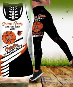mlb baltimore orioles some girls tank top and legging W6NNy