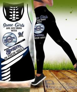 mlb milwaukee brewers some girls tank top and legging 3nNEF