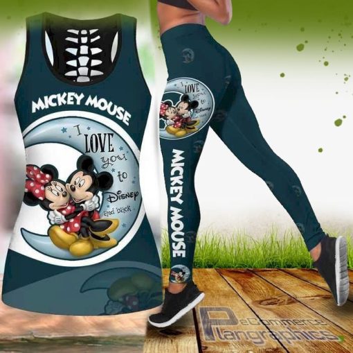 walt disney mickey mouse tank top and leggings sets cfJKx