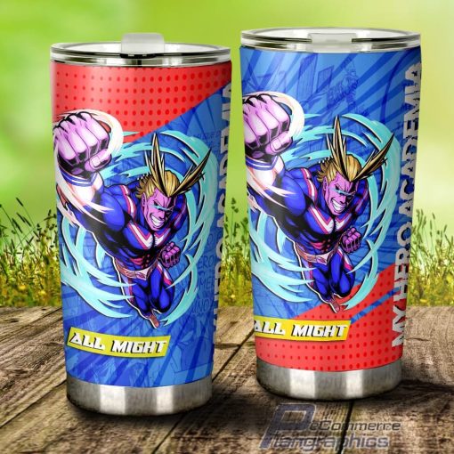 all might stainless steel tumbler cup custom my hero academia 3 lgjl56