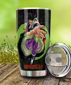 broly stainless steel tumbler cup custom dragon ball 2 lrjuly