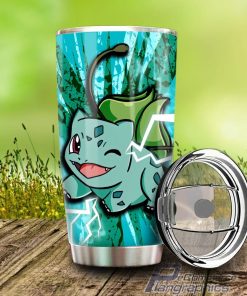 bulbasaur stainless steel tumbler cup custom pokemon car interior accessories 1 glxylt