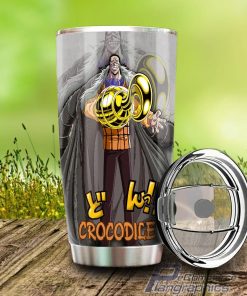 crocodile stainless steel tumbler cup custom one piece anime 1 yq0jvs