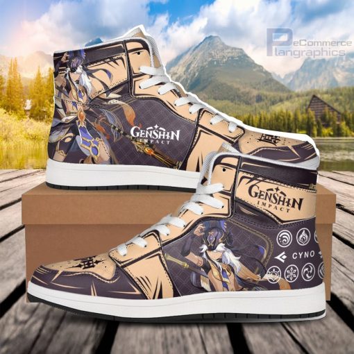 cyno jd air force sneakers anime shoes for genshin impact fans 42 estgjv
