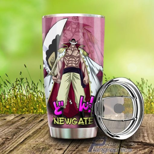edward newgate stainless steel tumbler cup custom one piece anime 1 wcqsll