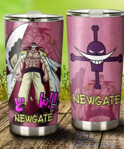 edward newgate stainless steel tumbler cup custom one piece anime 3 mgttrg