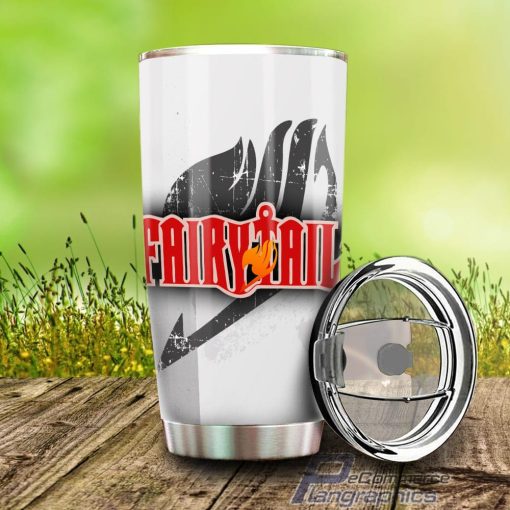erza scarlet stainless steel tumbler cup custom fairy tail car interior accessories 1 dpn94d