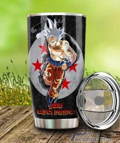 goku ultra instinct stainless steel tumbler cup custom dragon ball 2 etdheq
