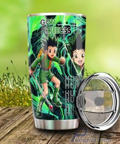 gon freecss stainless steel tumbler cup custom hunter x hunter anime 1 nih5zu