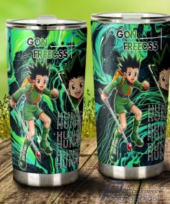gon freecss stainless steel tumbler cup custom hunter x hunter anime 3 ierows