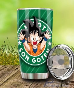 goten stainless steel tumbler cup custom dragon ball anime 1 joqii0