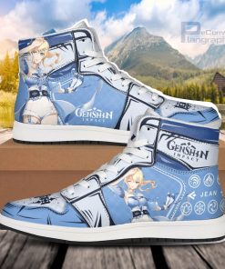 jean gunnhildr summer jd air force sneakers anime shoes for genshin impact fans 32 szujlq