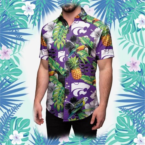 kansas state wildcats floral button up shirt 88 nnhvqa