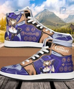lisa jd air force sneakers anime shoes for genshin impact fans 25 kkhauo