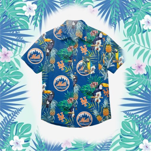 new york mets floral button up shirt 333 zjizhp