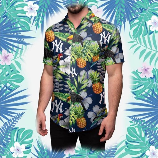 new york yankees floral button up shirt 49 zoiix2