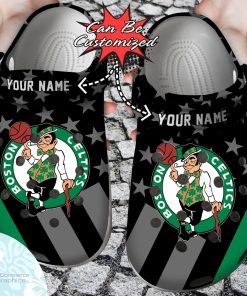 personalized boston celtics star flag clog shoes basketball crocs 1 nekuvc