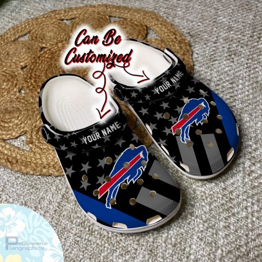 personalized buffalo bills star flag clog shoes football crocs 2 ryqi4o