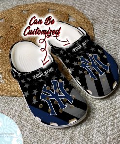 personalized new york yankees star flag clog shoes baseball crocs 2 comgjk