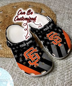 personalized san francisco giants star flag clog shoes baseball crocs 2 r2cd3d