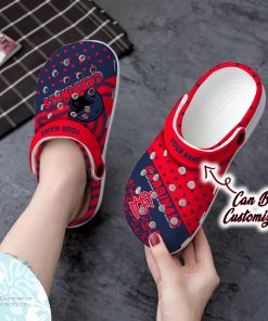 personalized st louis cardinals team polka dots colors clog shoes baseball crocs 2 zzf9tc