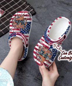 personalized ucla bruins university american flag new clog shoes football crocs 2 poyohf