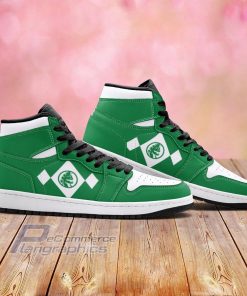 power rangers green cartoon air jordan hightop sneaker 2 amxs5i