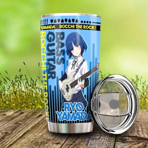 ryo yamada stainless steel tumbler cup custom bocchi the rock anime 1 zfrkvj