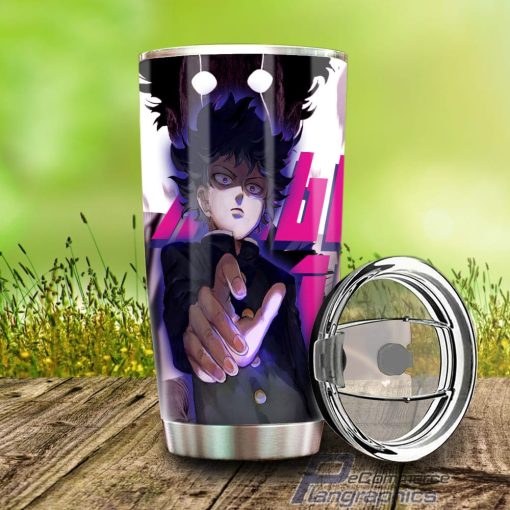 shigeo kageyama stainless steel tumbler cup custom mob psycho 100 car interior accessories 1 fzegap