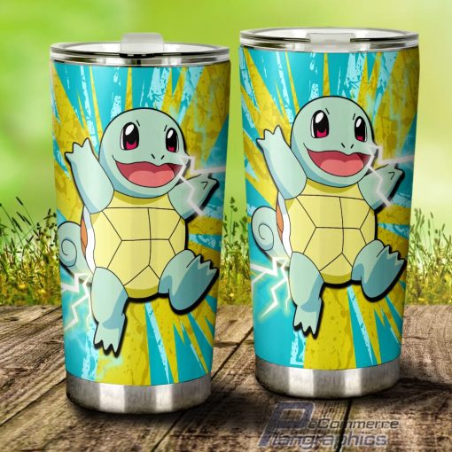 squirtle stainless steel tumbler cup custom pokemon car interior accessories 3 juavgs