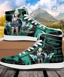 sucrose skill jd air force sneakers anime shoes for genshin impact fans 10 gooosa