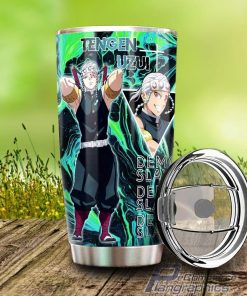 tengen uzui stainless steel tumbler cup custom demon slayer anime 1 mc4ww8