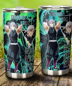 tengen uzui stainless steel tumbler cup custom demon slayer anime 3 rrioxx