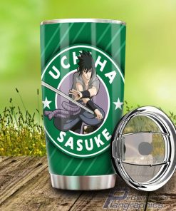 uchiha sasuke stainless steel tumbler cup custom naruto anime 1 hndqfh