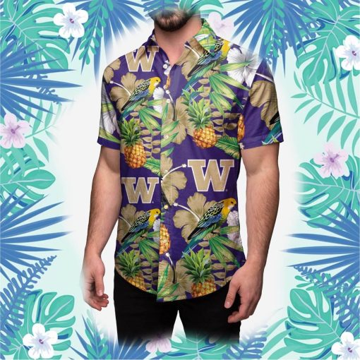 washington huskies floral button up shirt 1 aex2jk