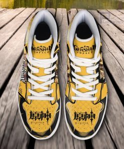 zhongli skill jd air force sneakers anime shoes for genshin impact fans 54 dwo6qg