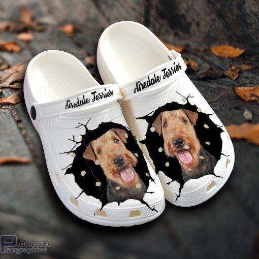 airedale terrier custom name crocs shoes love dog crocs 1 kjhdik