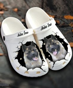 akita inu custom name crocs shoes love dog crocs 1 tyvalf