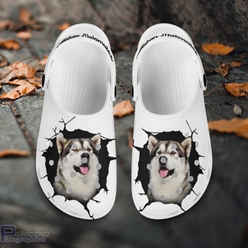 alaskan malamutes custom name crocs shoes love dog crocs 2 yjkjbz