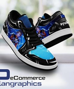 avatar the last airbender azula shoes anime low jordan sneaker 4 tucbc3