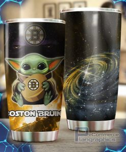 baby yoda boston bruins nhl tumbler may the force be with you even on busy days 2 b1rbyk