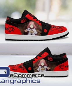 black clover fana shoes anime low jordan sneaker 1 aufuwo