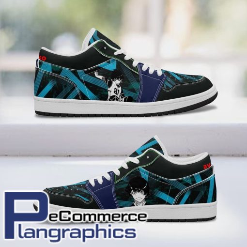 blue lock meguru bachirashoes anime low jordan sneaker 1 kmolvo