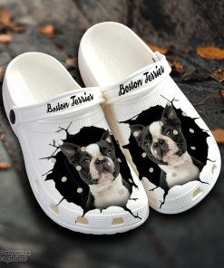 boston terrier custom name crocs shoes love dog crocs 1 b3tpvq
