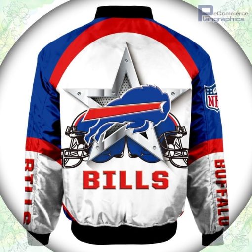 buffalo bills bomber jacket graphic running men gift for fans 2 qyjop8