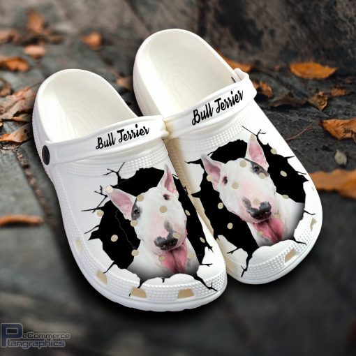 bull terrier custom name crocs shoes love dog crocs 1 tm8slm