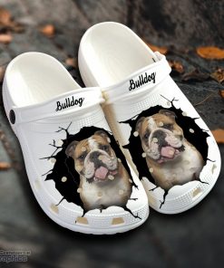 bulldog custom name crocs shoes love dog crocs 1 kfmwkh